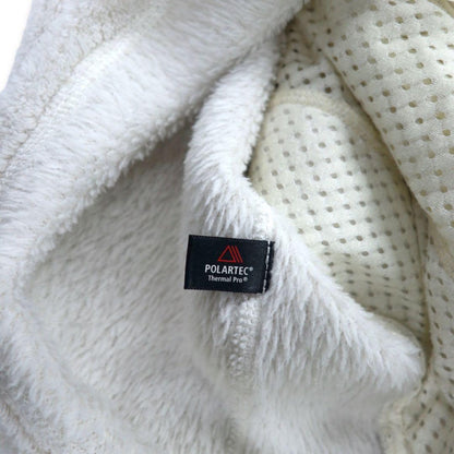 Patagonia Full Zip Fleece Jacket XS White Polyester 2547FA12