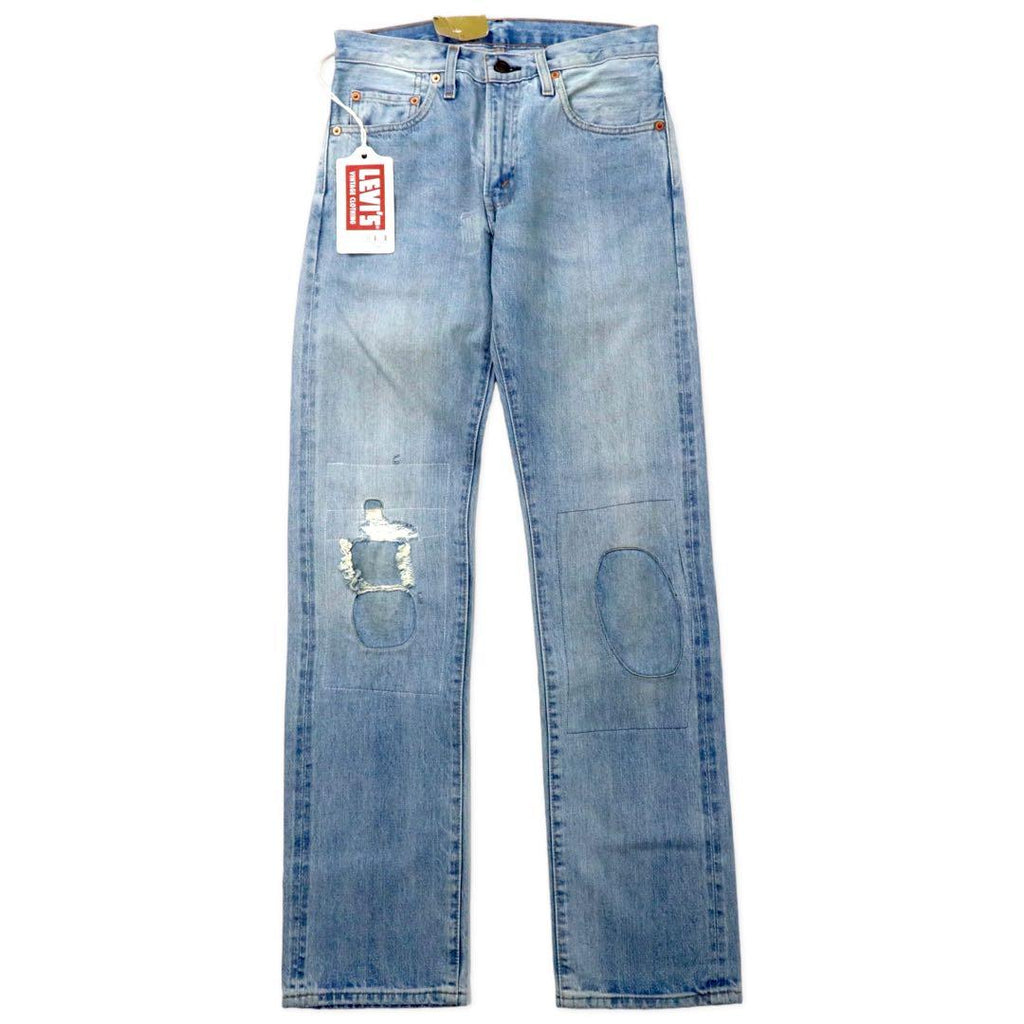 LVC (LEVI'S VINTAGE CLOTHING) 1967 Reprint 505 Denim Pants 28 Blue Big E Repair Processed Selvedge TRESTLES Made in Turkey Unused Item
