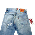 LVC (LEVI'S VINTAGE CLOTHING) 1967 Reprint 505 Denim Pants 28 Blue Big E Repair Processed Selvedge TRESTLES Made in Turkey Unused Item