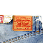 LVC (LEVI'S VINTAGE CLOTHING) 1967 Reprint 505 Denim Pants 28 Blue Big E Repair Processed Selvedge TRESTLES Made in Turkey Unused Item