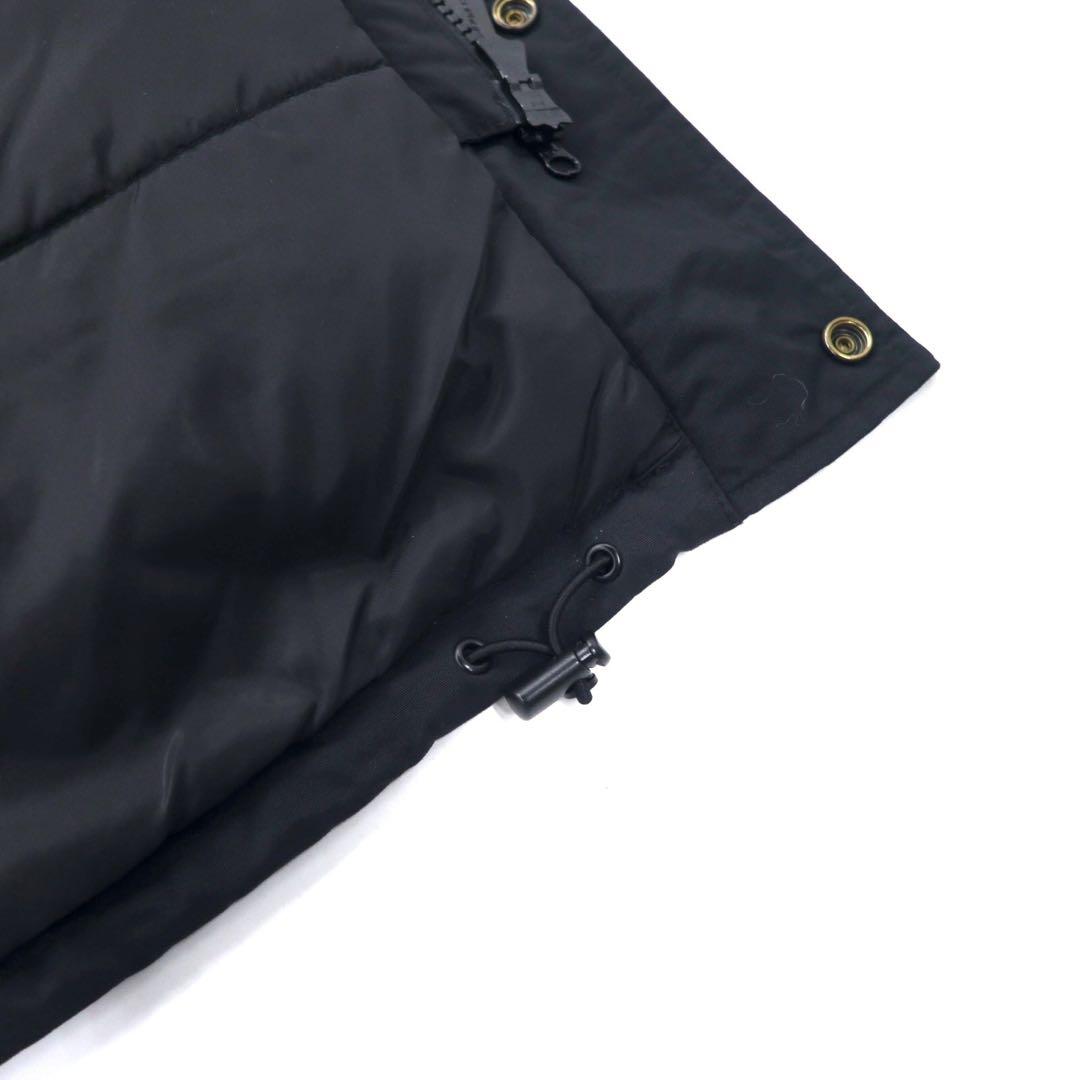 carhartt N-3B Down Jacket L Black Nylon Filling Fur Detachable Drawcord ANCHORAGE PARKA