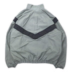 US ARMY 90's IPFU Training Jacket L Gray Nylon Big Size Military Physical Training Jacket 8415-01-465-4670 UNICOR / ALDERSON