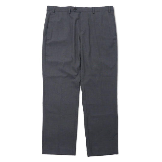 LAUREN RALPH LAUREN クラシックフィット スラックスパンツ 36W グレー ポリエステル ストレッチ ULTRA FLEX 形態安定 未使用品