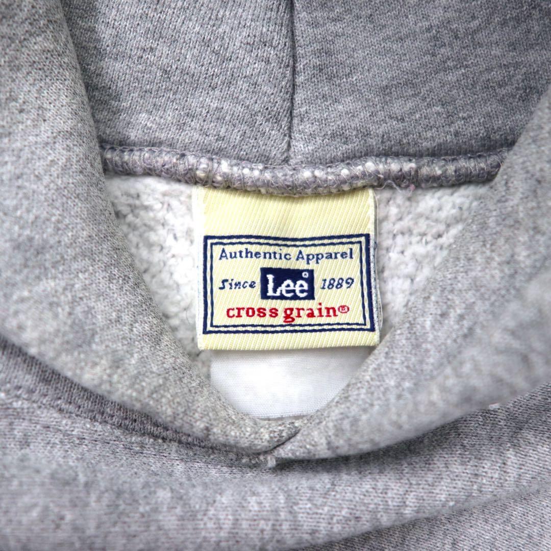 Lee 90年代 リバースウィーブ パーカー XL グレー cross grain コットン JEFFERSON BASKET BALL