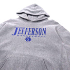 Lee 90年代 リバースウィーブ パーカー XL グレー cross grain コットン JEFFERSON BASKET BALL
