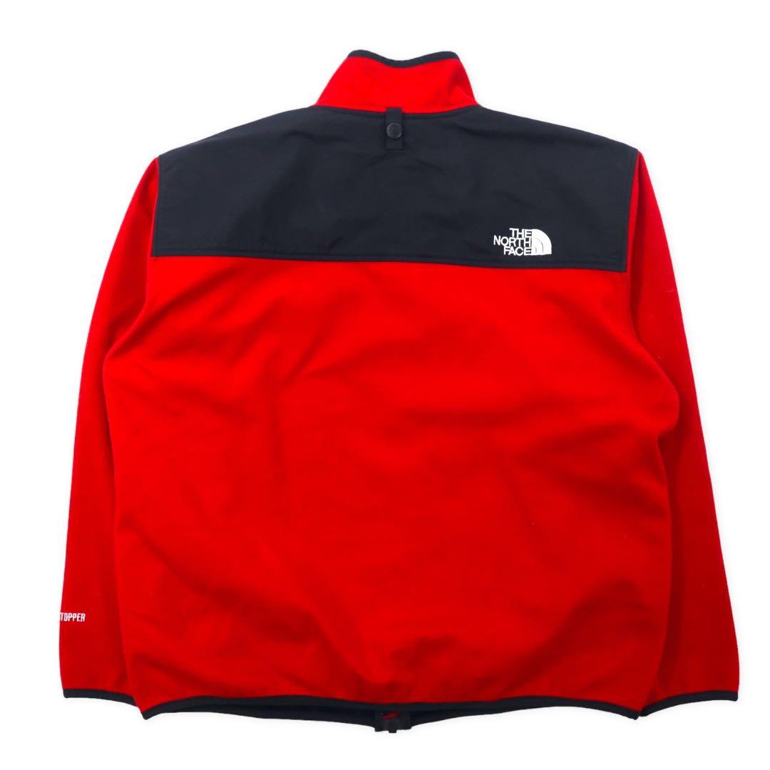 THE NORTH FACE 90年代 フリースジャケット S レッド ブラック ゴアウインドストッパー GORE WINDSTOPPER NL-3501 日本製