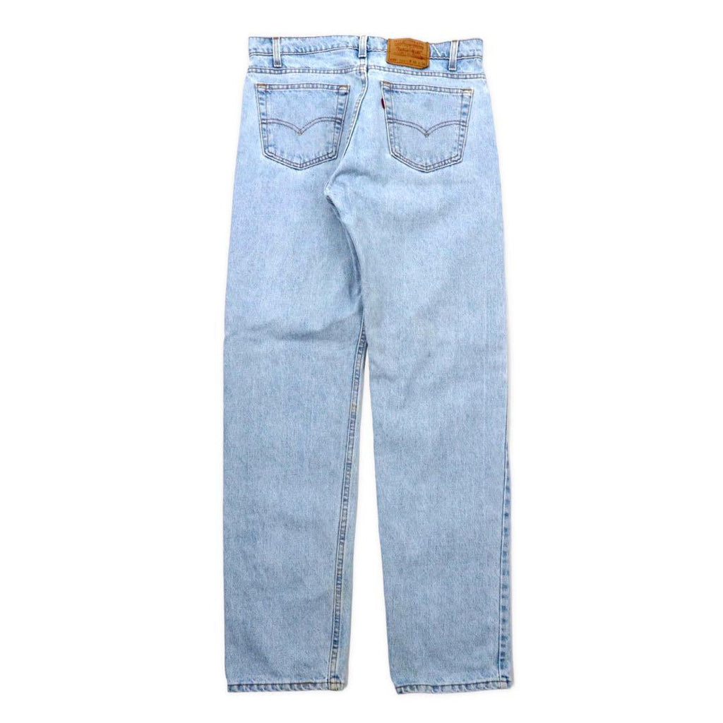Levi's USA Made 90's 505 Tapered Denim Pants 36 Blue Ice Wash 505-4834 REGULAR FIT STRAIGHT LEG