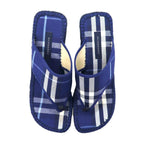 BURBERRY Nova Check Espadrille Sandals 22.5cm Navy Made in Spain
