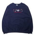 Lee 90年代 Heavy Weight スウェット 2XL ネイビー コットン 裏起毛 Sulphur Creek Resort 刺繍 ビッグサイズ