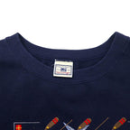 Lee 90年代 Heavy Weight スウェット 2XL ネイビー コットン 裏起毛 Sulphur Creek Resort 刺繍 ビッグサイズ