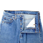 Made in USA 90's Levi's 501 Denim Pants 31 Blue Ice Wash 501 6115