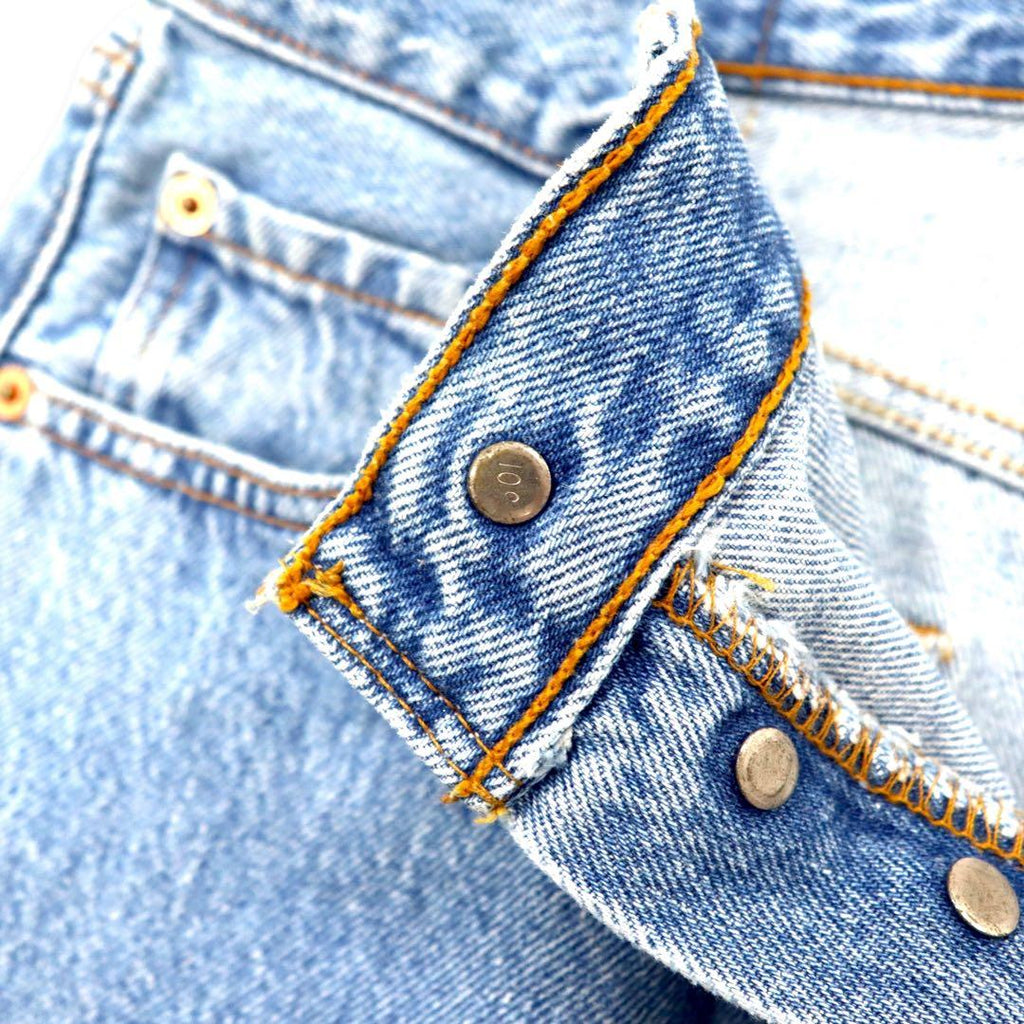 Made in USA 90's Levi's 501 Denim Pants 31 Blue Ice Wash 501 6115