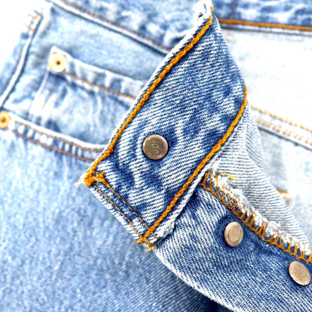 Made in USA 90's Levi's 501 Denim Pants 31 Blue Ice Wash 501 6115