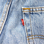 Made in USA 90's Levi's 501 Denim Pants 31 Blue Ice Wash 501 6115