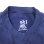 FRUIT OF THE LOOM College Print Sweat L Navy Cotton STEAM BOAT COLORADO