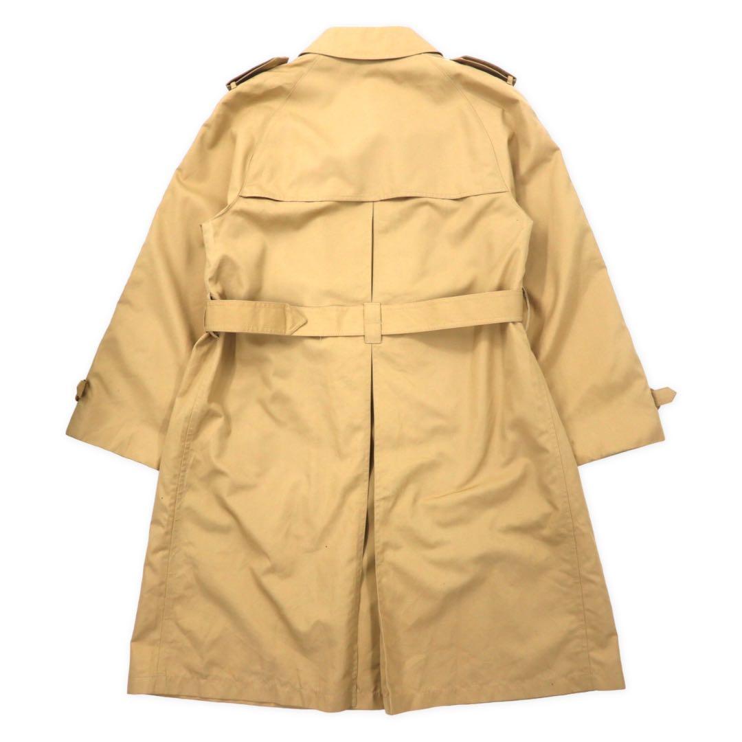 Misty Harbor USA 90's Trench Coat 44 LONG Beige Polyester Cotton