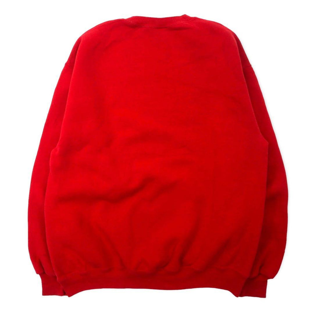 JERZEES 90年代 SUPER SWEATS コカコーラ スウェット L レッド コットン ワンポイントロゴ刺繍 Coca Cola メキシコ製