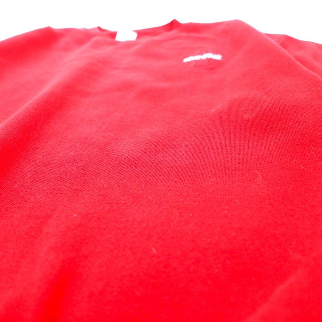 JERZEES 90年代 SUPER SWEATS コカコーラ スウェット L レッド コットン ワンポイントロゴ刺繍 Coca Cola メキシコ製