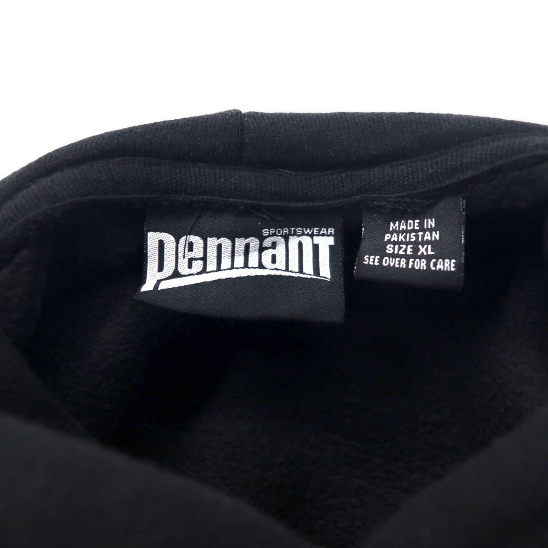 pennant プルオーバーパーカー XL ブラック コットン パキ綿 SHAKOPEE SABERS HOCKEY ビッグサイズ