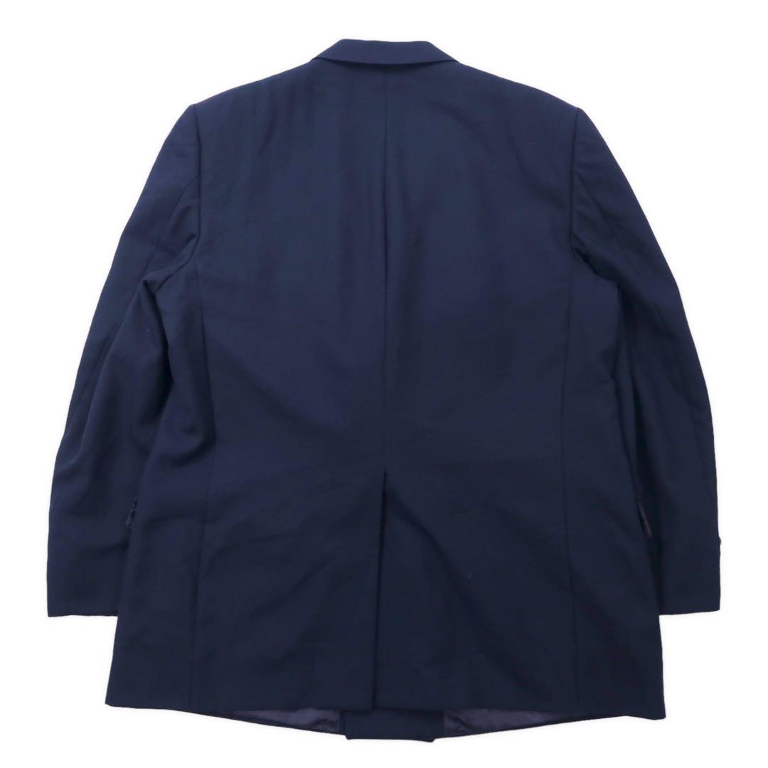 Christian Dior MONSIEUR USA Double Tailored Jacket L Navy Wool Gabardine Old