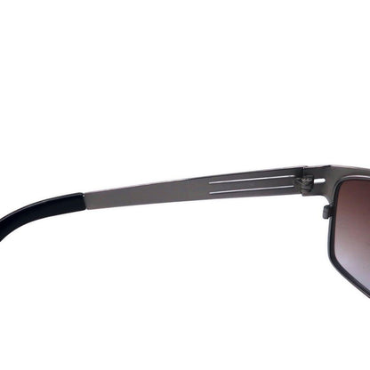 Ray-Ban ガンメタル サングラス ブラック シルバー グラデーションレンズ RB3442 046/68 62-16 130 2N