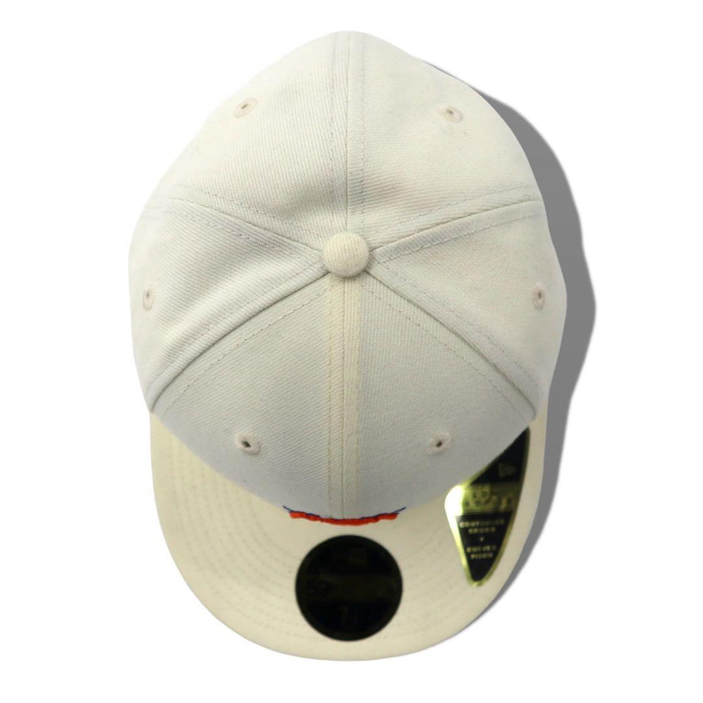 KITH × NEW ERA ベースボールキャップ 59.6cm ホワイト ポリエステル NBA The New York Knicks 59Fifty Low Profile Fitted Hat 未使用品