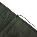 Italian Army Rain Quilting Liner Jacket Italian Army Quilting Liner Jacket XL Khaki Nylon Polyester Snap Button Drawcord Euro Military Big Size