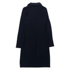 LAUREN RALPH LAUREN Cachecoeur One Piece Dress 2P Black Polyester Silk Stretch