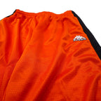 Kappa 90's Short Sleeve Game Shirt Setup XL Orange Polyester Big Logo Embroidery