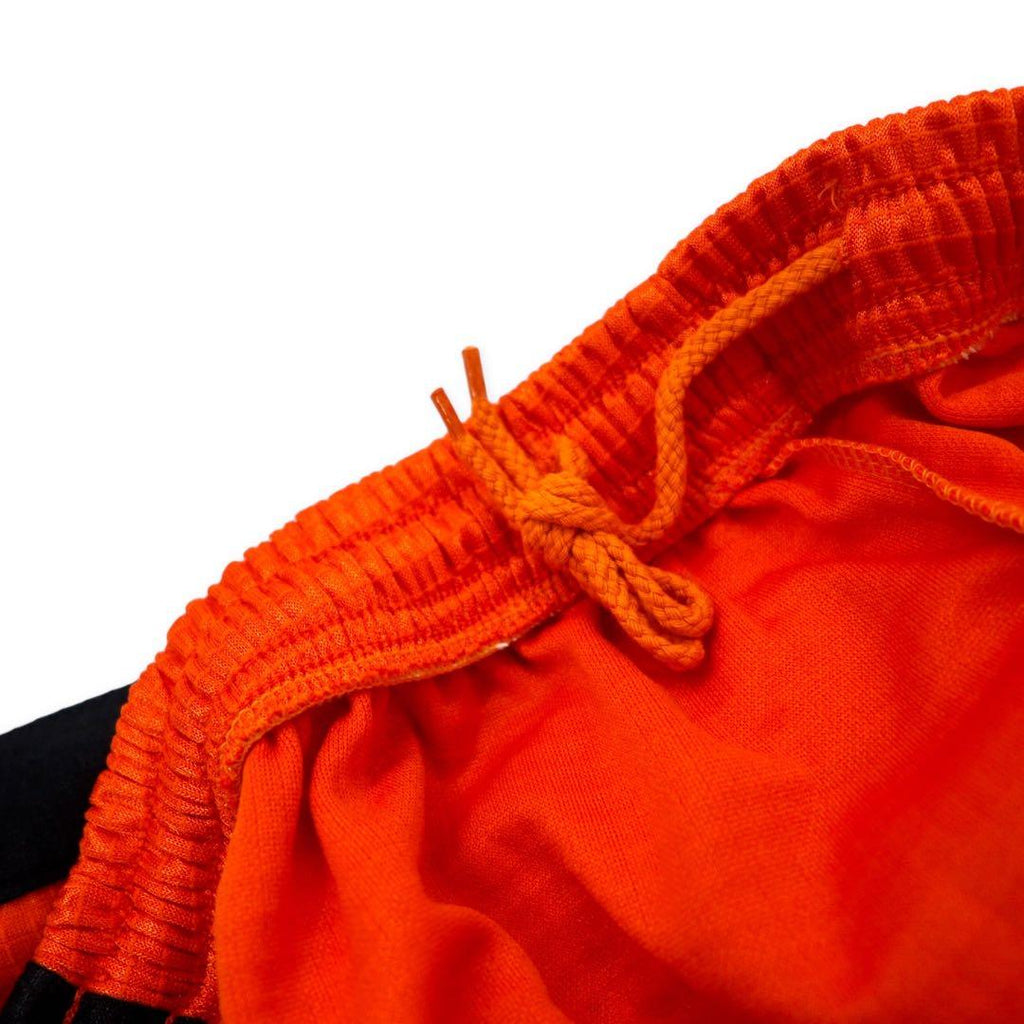 Kappa 90's Short Sleeve Game Shirt Setup XL Orange Polyester Big Logo Embroidery