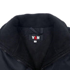 VAN -JAC- Nylon switching fleece jacket M black polyester