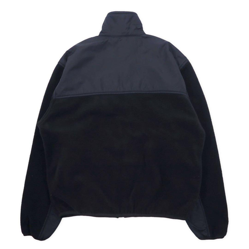 VAN -JAC- Nylon switching fleece jacket M black polyester