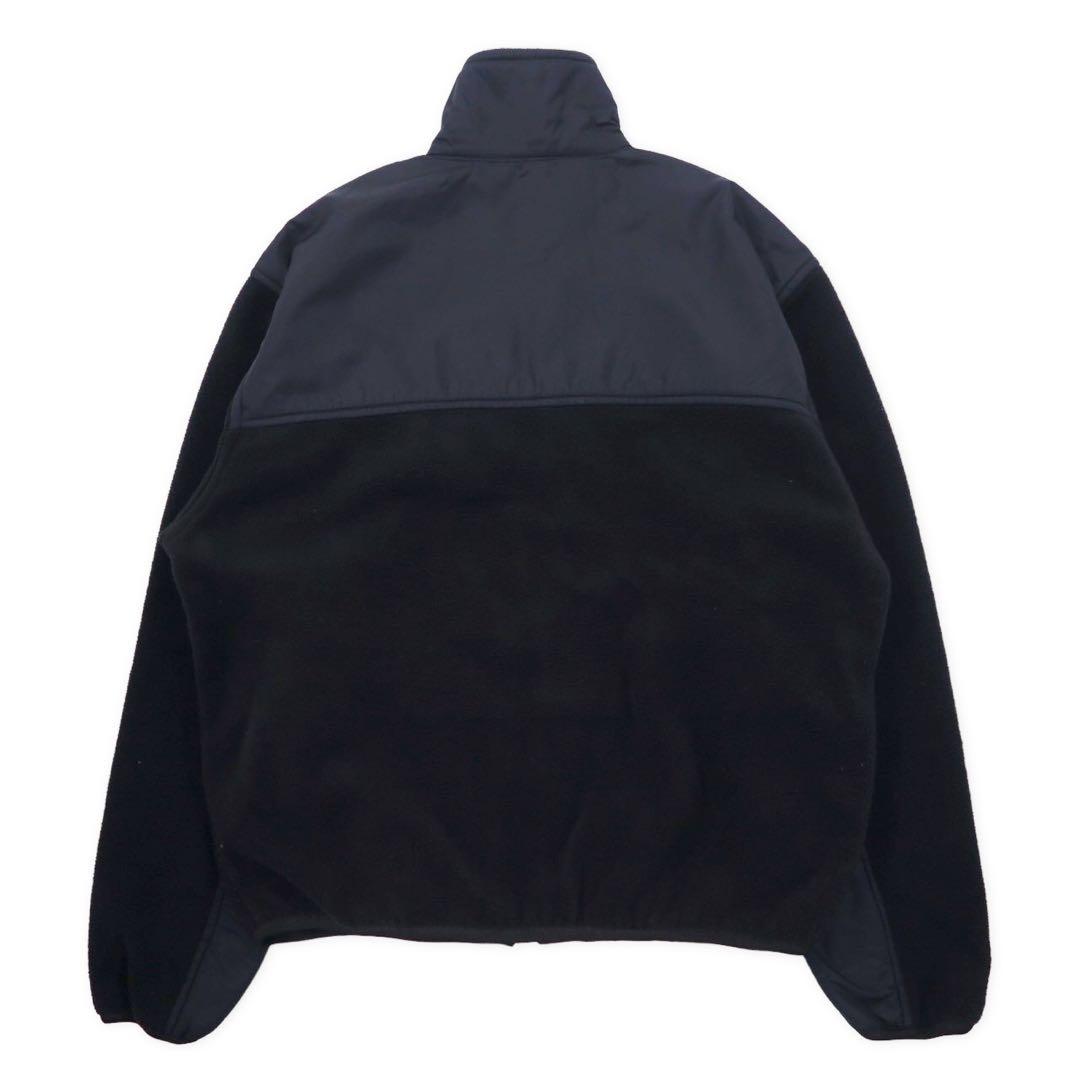 VAN -JAC- Nylon switching fleece jacket M black polyester
