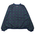 FORRESTER'S Piste Pullover Nylon Jacket XXL Green Tartan Plaid Black Watch W LODGE Embroidery Big Size