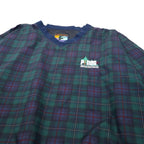 FORRESTER'S Piste Pullover Nylon Jacket XXL Green Tartan Plaid Black Watch W LODGE Embroidery Big Size