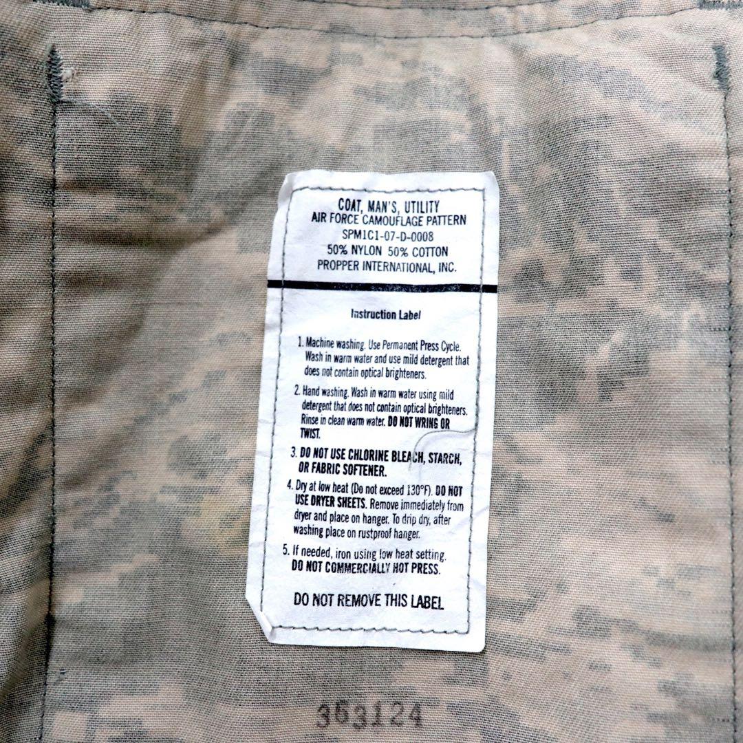 US AIR FORCE Military ABU Jacket 40L Digital Camo Cotton Military 8415-01-536-4574 PROPPER INTERNATIONAL INC,