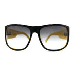 A|X ARMANI EXCHANGE Sunglasses, Square, Black, Yellow, Side Logo, AX199/F/S 71CJJ 61-14 130