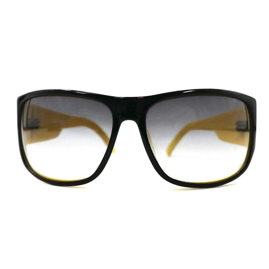 A|X ARMANI EXCHANGE Sunglasses, Square, Black, Yellow, Side Logo, AX199/F/S 71CJJ 61-14 130