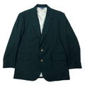 PENDLETON USA 80's 2B Tailored Jacket 42 Green Wool Decorative Button