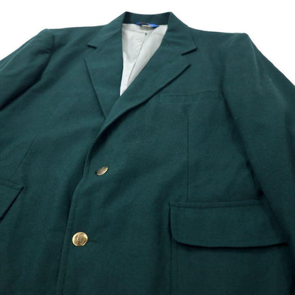 PENDLETON USA 80's 2B Tailored Jacket 42 Green Wool Decorative Button