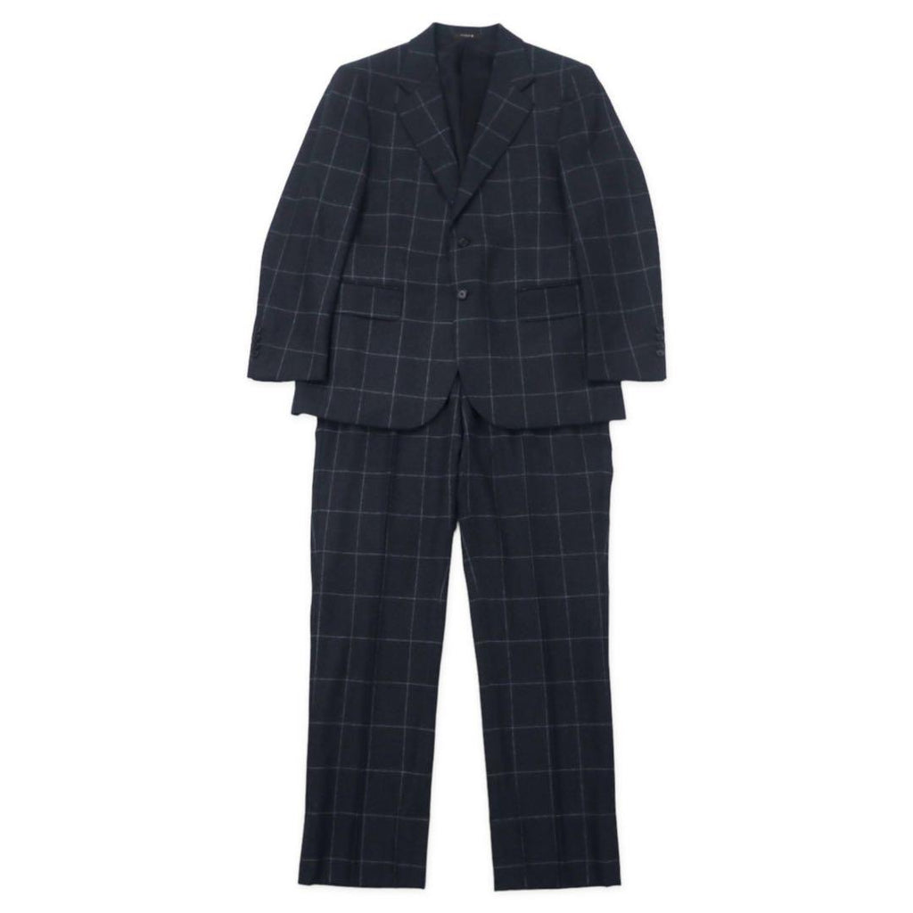 MACKINTOSH 2B Suit Setup 94-84-165 AB4 Gray Check Wool Made in Japan