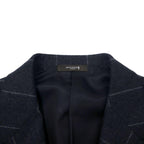 MACKINTOSH 2B Suit Setup 94-84-165 AB4 Gray Check Wool Made in Japan