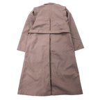 Misty Harbor Made in USA 90's Layered Design Coat 10 Beige Polyester Hiyoku