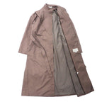 Misty Harbor Made in USA 90's Layered Design Coat 10 Beige Polyester Hiyoku