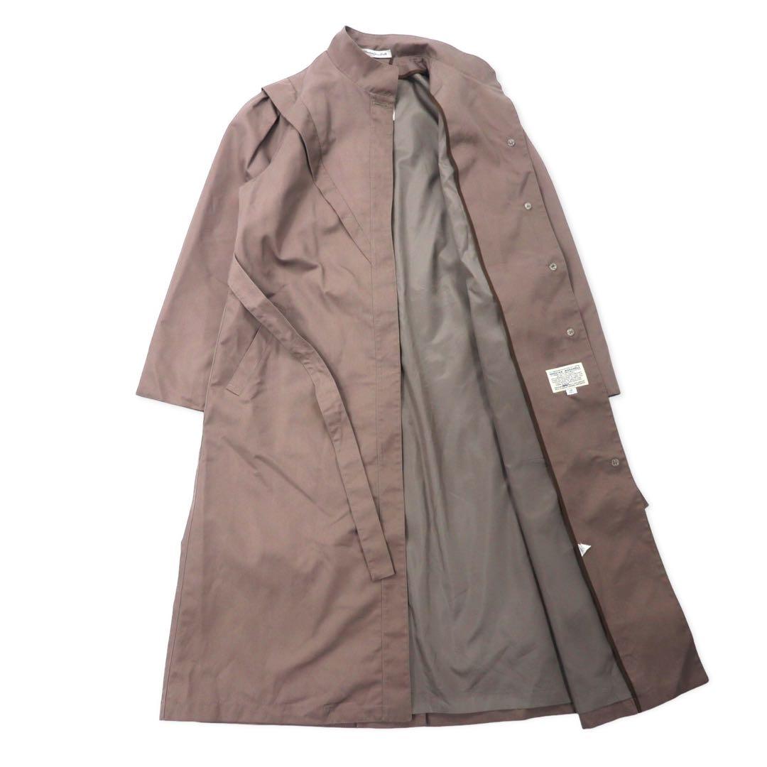 Misty Harbor Made in USA 90's Layered Design Coat 10 Beige Polyester Hiyoku