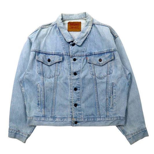 カナダ製 80年代 Levi's デニムジャケット Gジャン L ブルー アイスウォッシュ 75532-0210