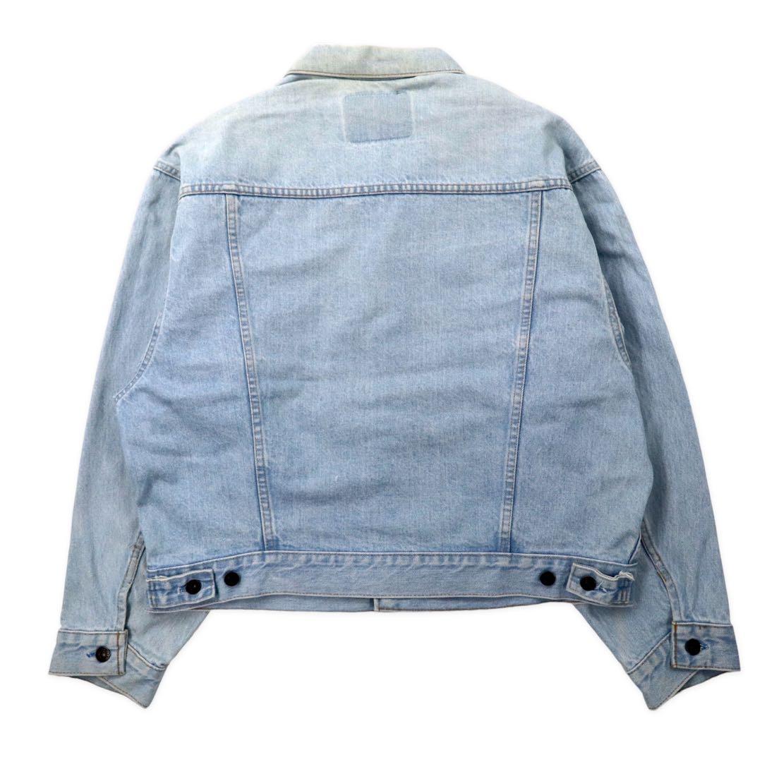 Made in Canada 80's Levi's Denim Jacket G Jean L Blue Ice Wash 75532-0210