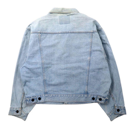 Made in Canada 80's Levi's Denim Jacket G Jean L Blue Ice Wash 75532-0210