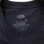 ann aranr プリントTシャツ XL ネイビー コットン 星条旗 Fire & Rescue Maltese Cross Firefighter Fire Courage Honor メキシコ製
