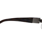 LOEWE Rimless Gradient Sunglasses Square Brown Side Logo SLW255 Made in Italy